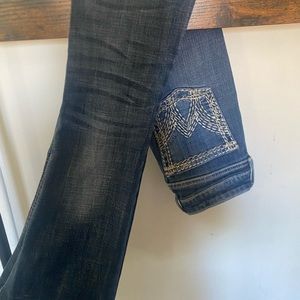 wrangler jeans. size 14 slim.